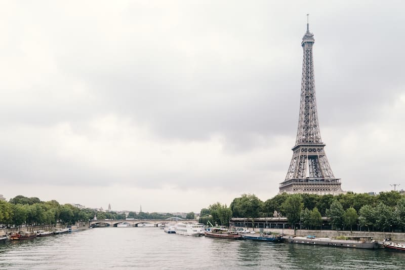 La torre eiffel en parís