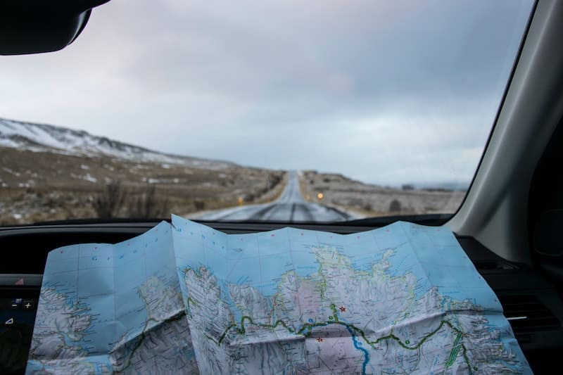 mapa de carretera